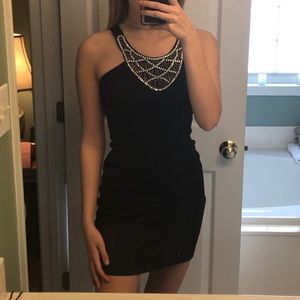 City Triangles Rhinestone Party Dress